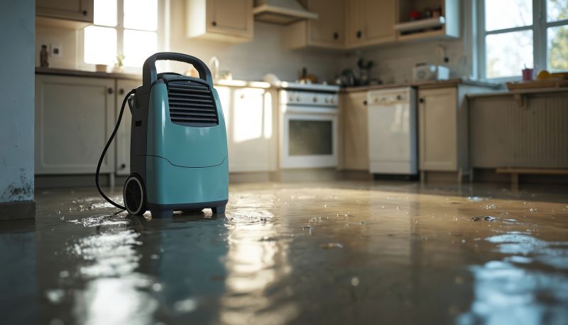 Water Damaged Floor Service