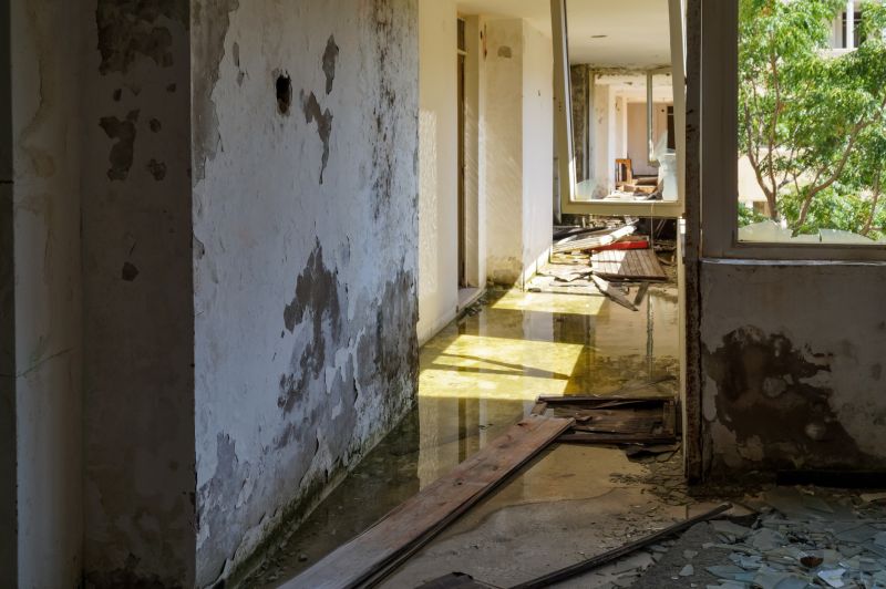 Water Damaged Floor Service