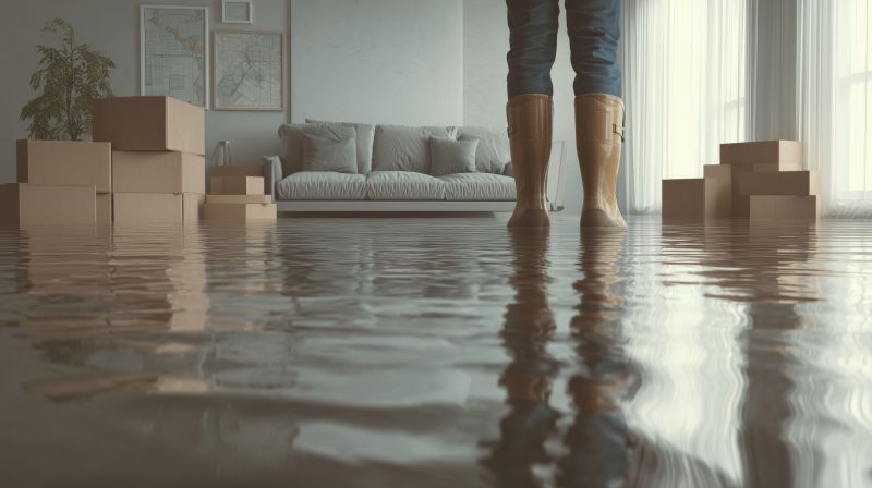 Water Damaged Floor Service