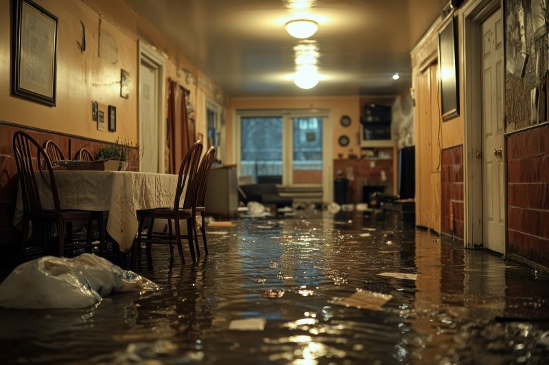 Water Damaged Floor Service