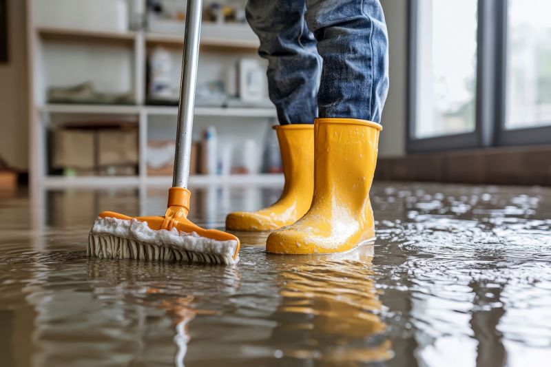 Water Damaged Floor Service