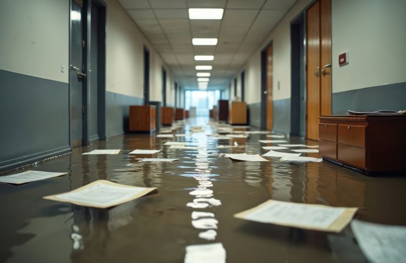 Water Damaged Floor Service