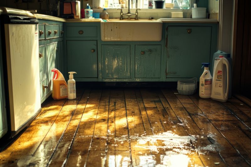 Water Damaged Floor Service